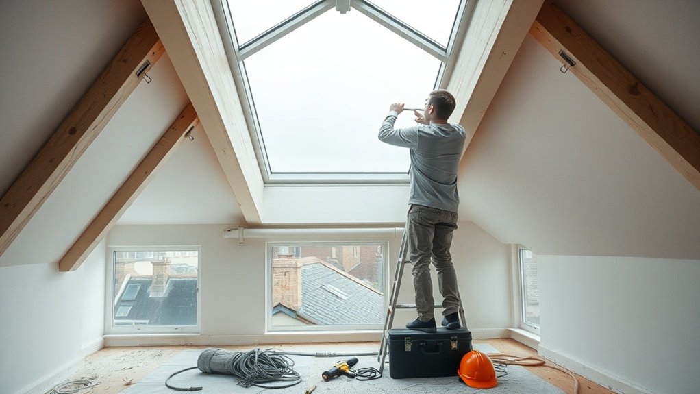 Electric Skylight Installation Uxbridge