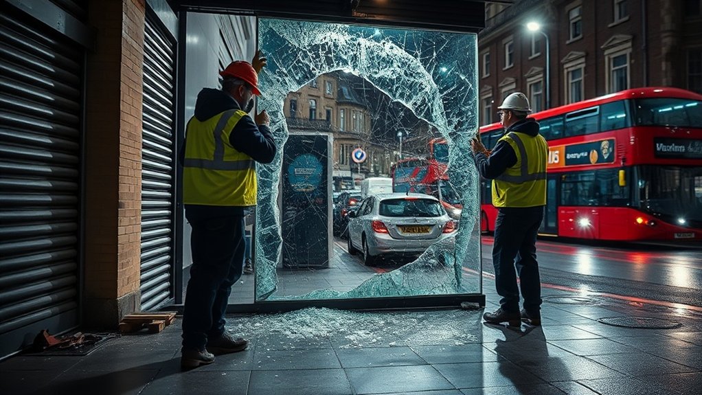 Emergency Shop Front Repair Uxbridge