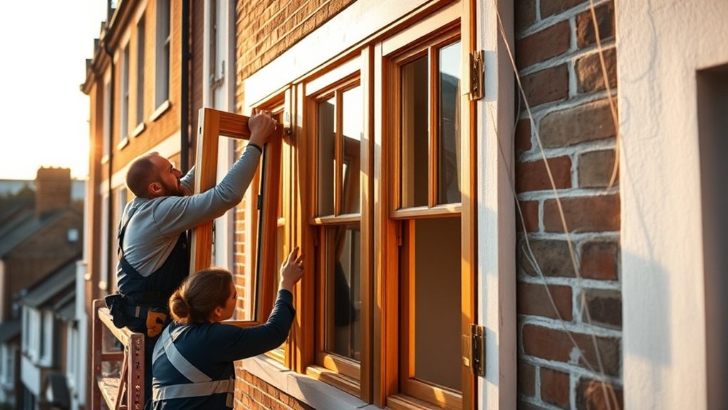 Wooden Window Installation Uxbridge